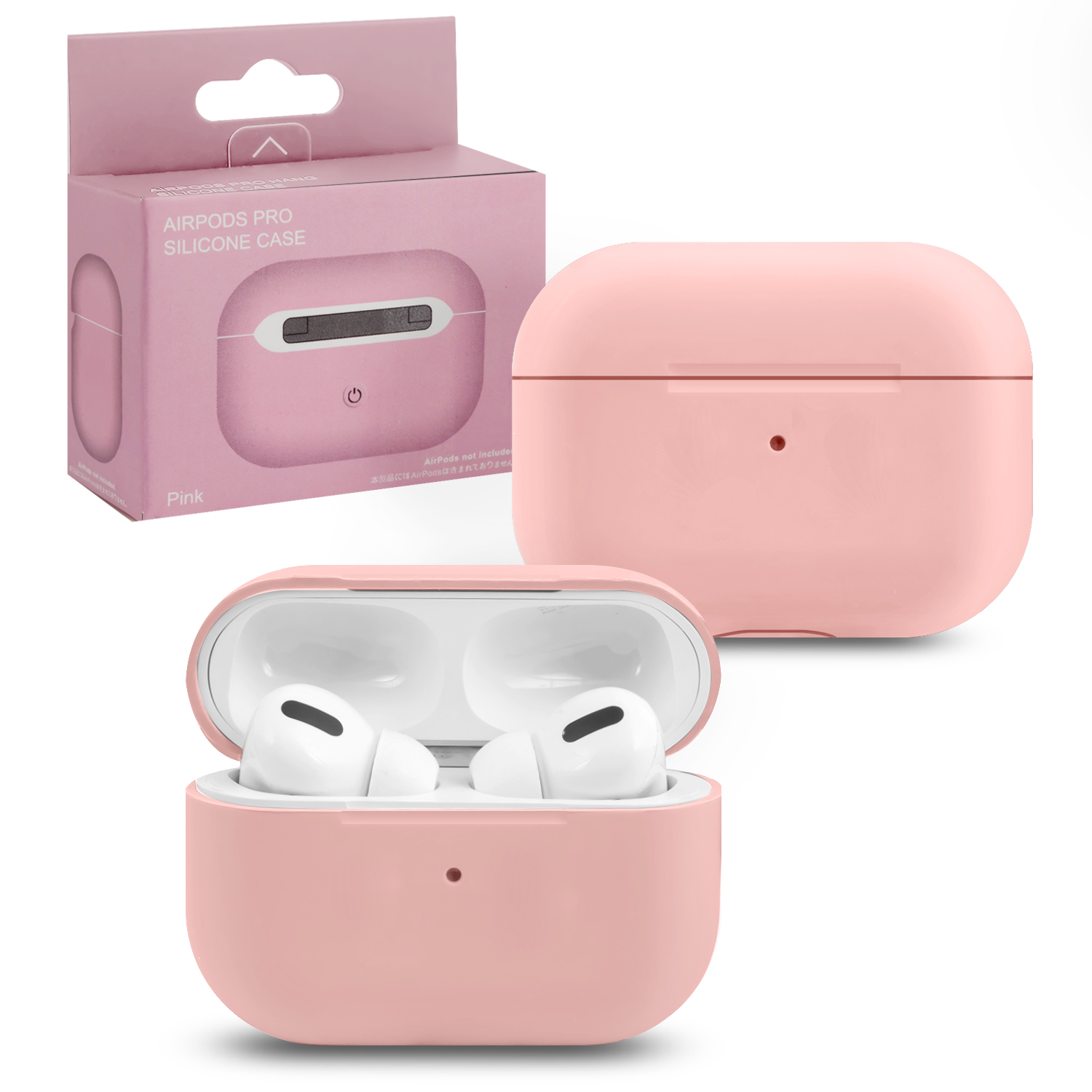 Чехол APods Pro Silicone Pink