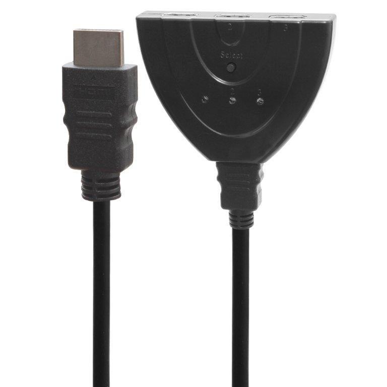 Кабель HDMI на 3 HDMI (100шт/кор)