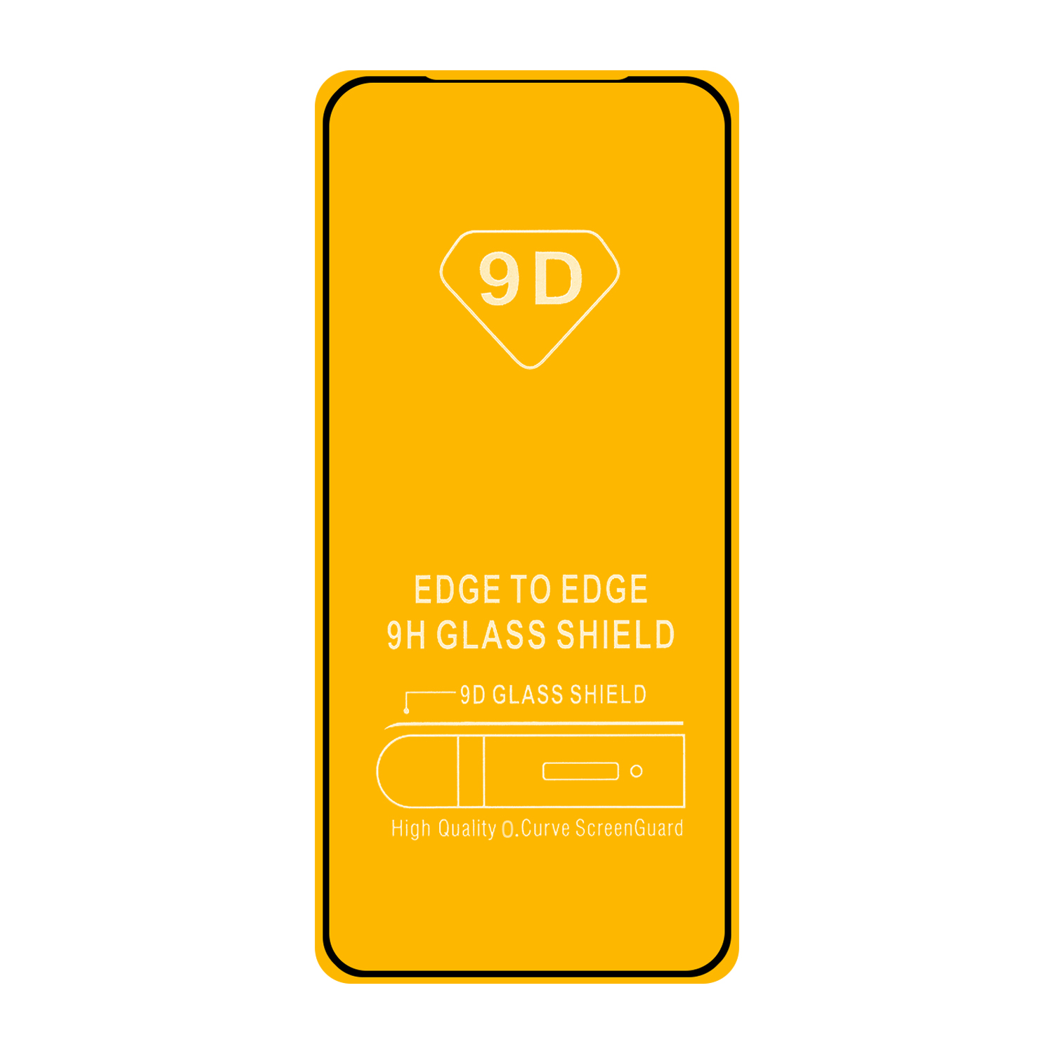 Защитное стекло Samsung M32 с рамкой 9H Full Glue без упаковки