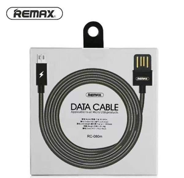Кабель USB Micro USB 1m RC-080m Tinned copper REMAX