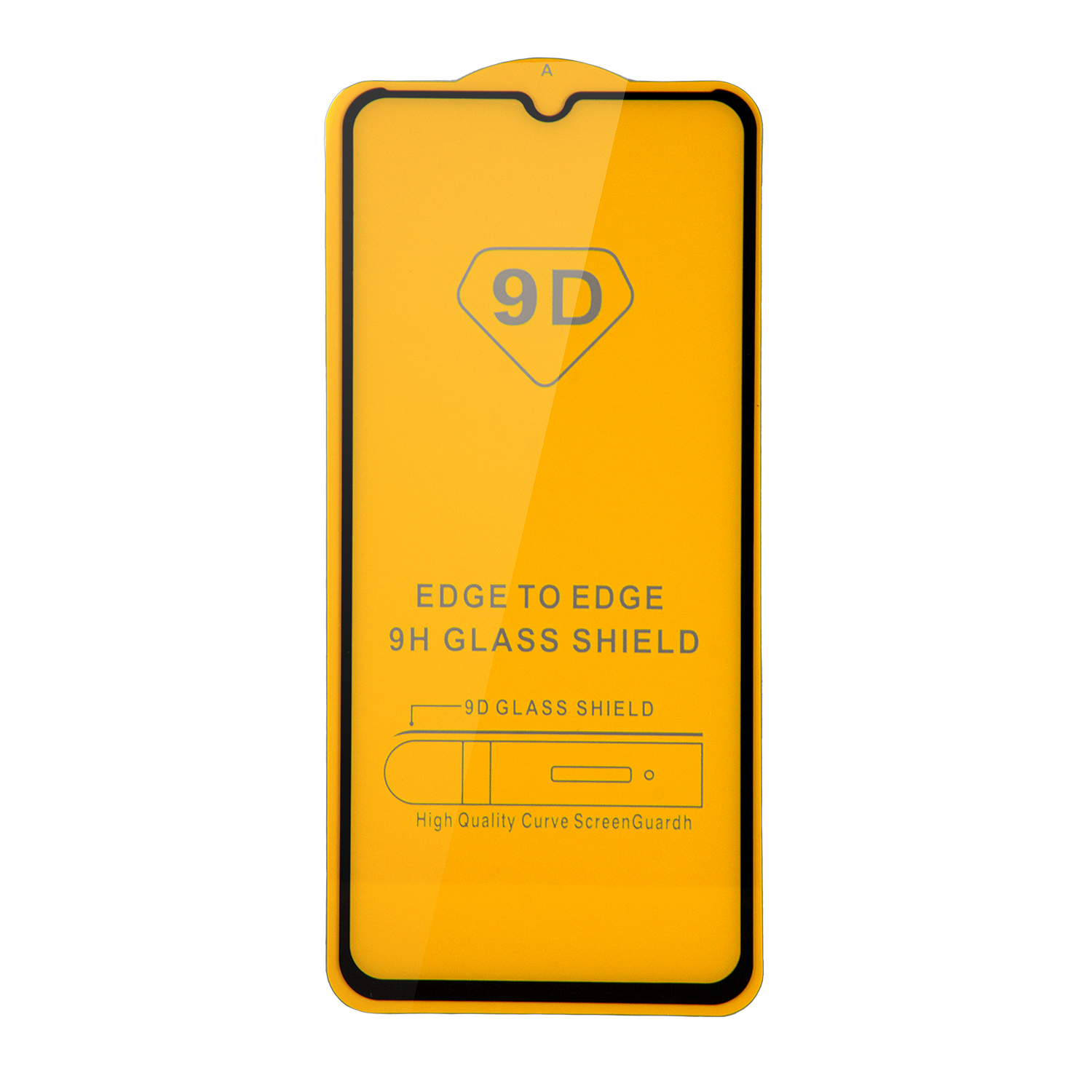 Защитное стекло Xiaomi A1+ с рамкой 9H Full Glue без упаковки
