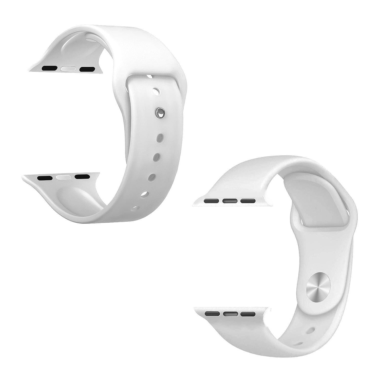 Ремешок для APL Watch 42/44/45/49mm Silicon #9 Белый