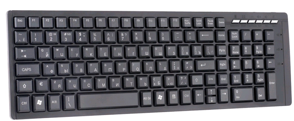 Клавиатура проводная Perfeo PF-4509 черная