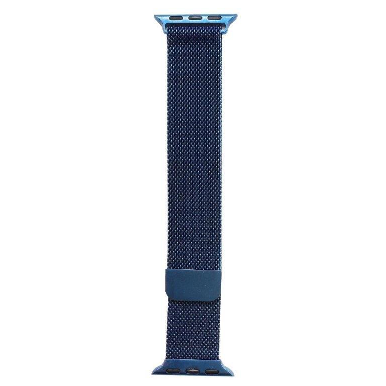 Ремешок для APL watch 38/40/41mm Milanese loop Синий (Blue)