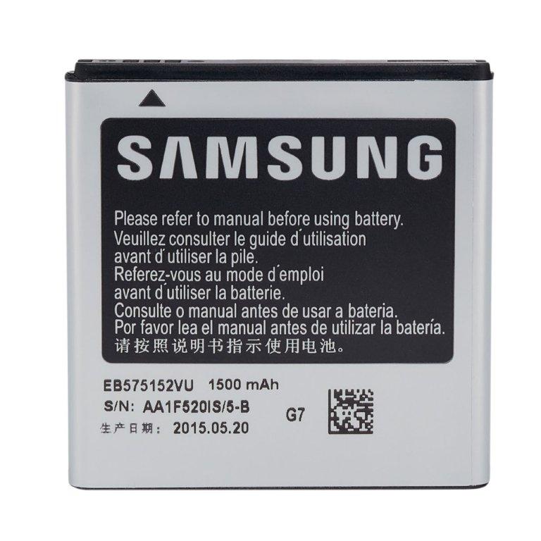 Аккумулятор Samsung I9000 EB575152VU ОР.