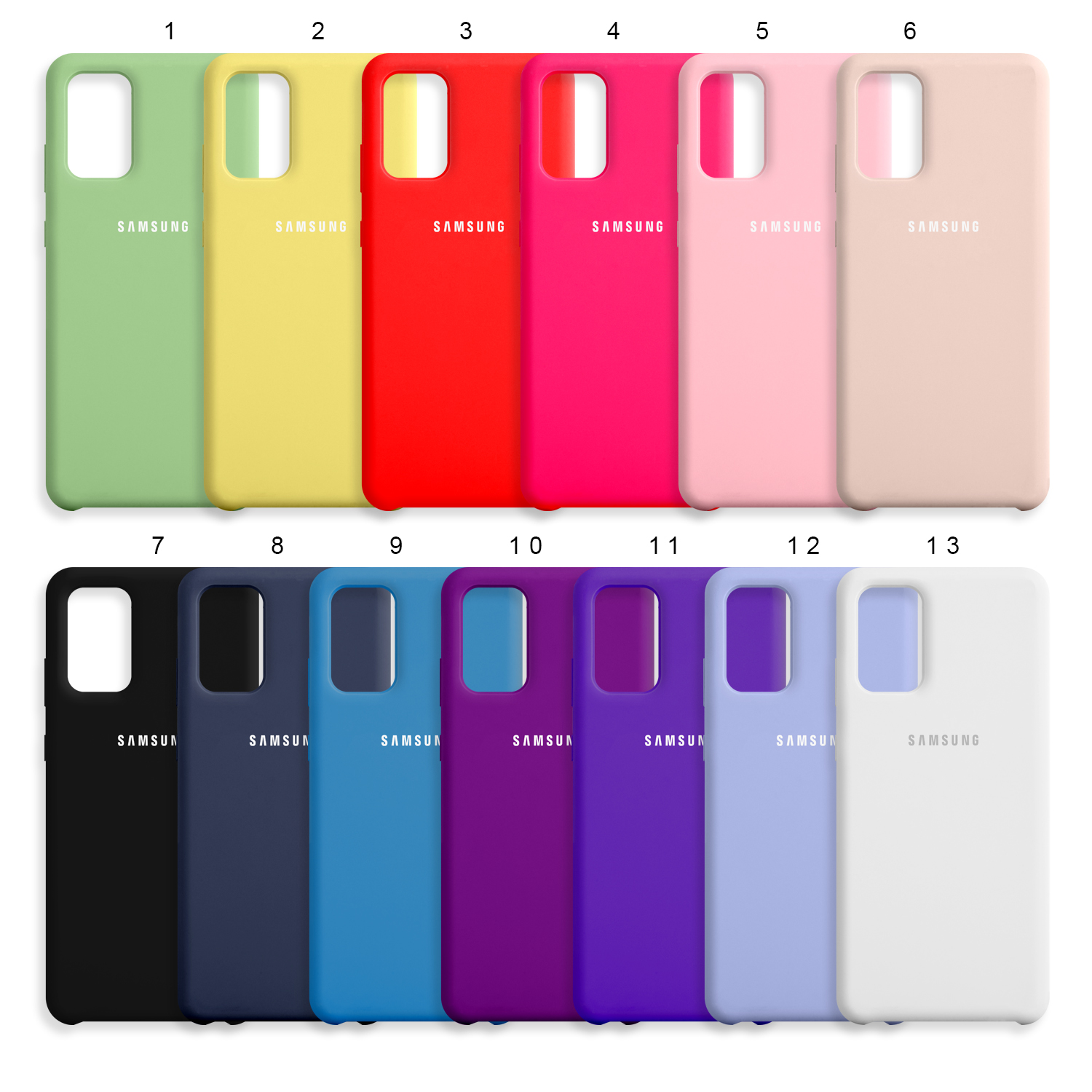 Чехол Samsung S20 Silicone Cover