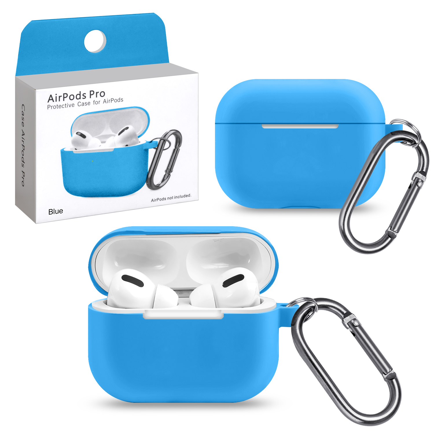 Чехол Apods Pro Blue #14