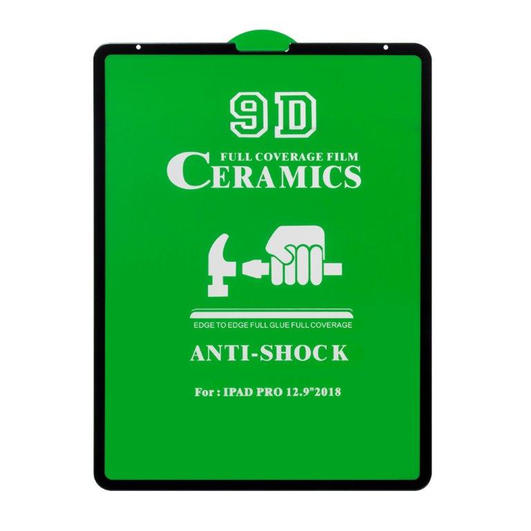 Защитная пленка iPd Pro 12.9 (2018)/ (2020) Ceramics Film глянцевая без упаковки