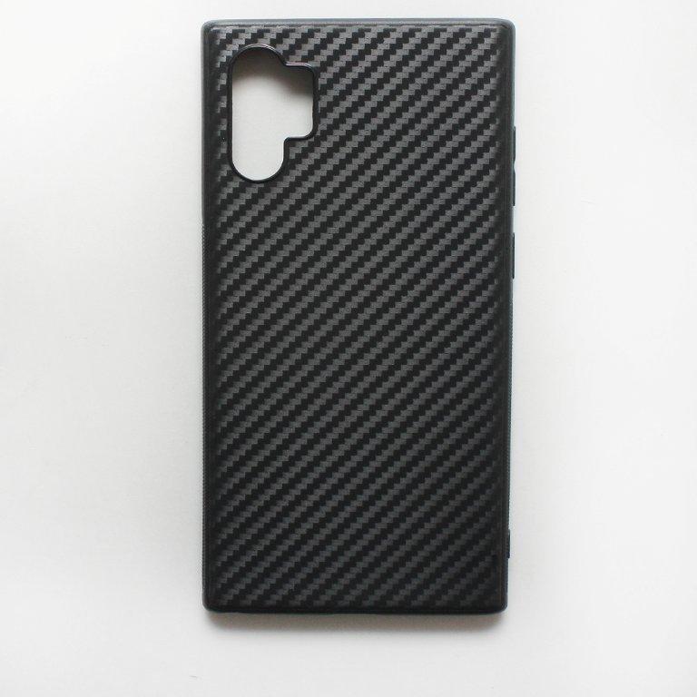 Купить чехол samsung note 10 plus карбон tpu в СПб