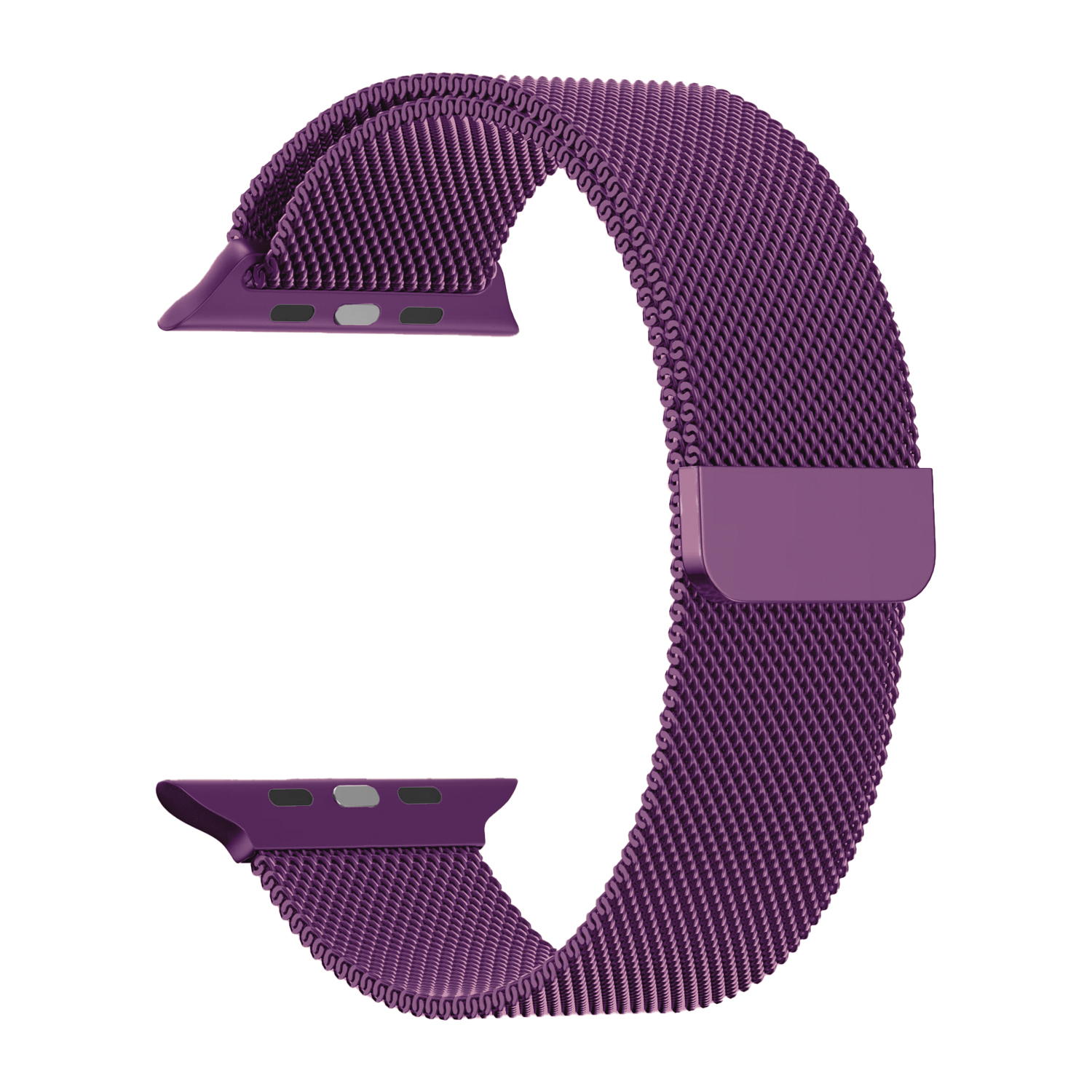 Ремешок для APL watch 42/44/45/49mm Milanese loop фиолетовый (Purple)