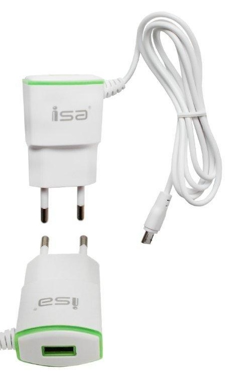 СЗУ Micro USB 1A ZU-4 ISA белый (без упаковки)