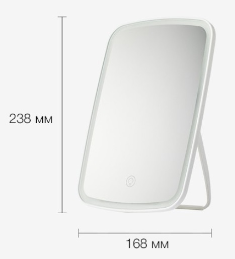 Зеркало настольное Xiaomi Jordan Judy LED Makeup Mirror (NV026) с подсветкой