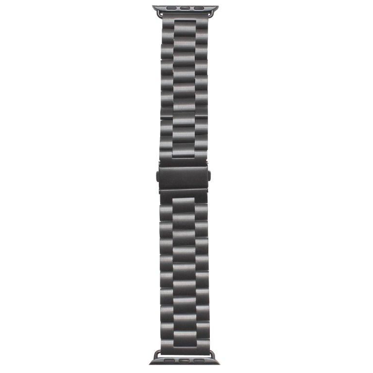 Ремешок для APL watch 42/44mm Metal 3-bead черный