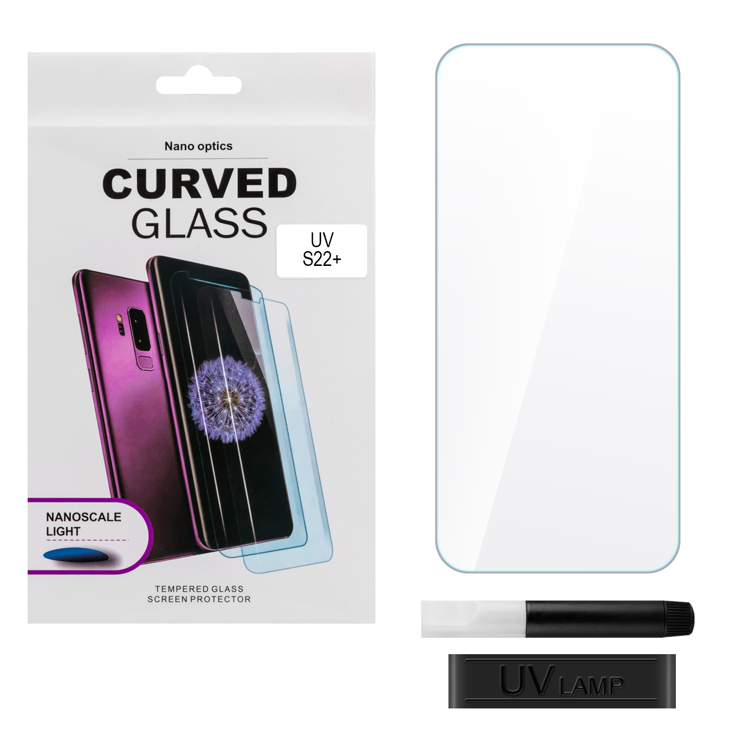 Защитное стекло Samsung S22 Plus UV Glue set
