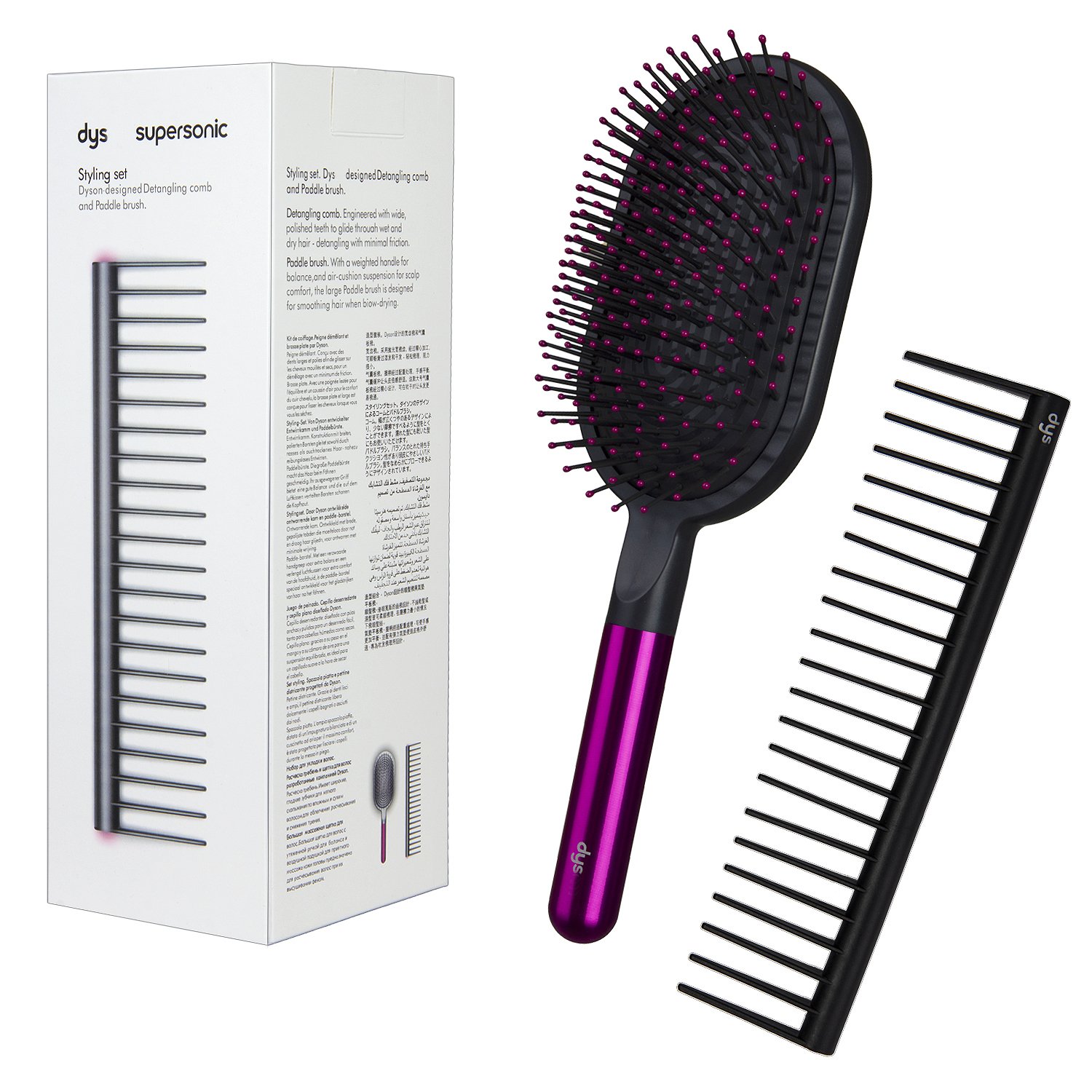 *Набор расчесок Styling Set Purple (50шт/кор)