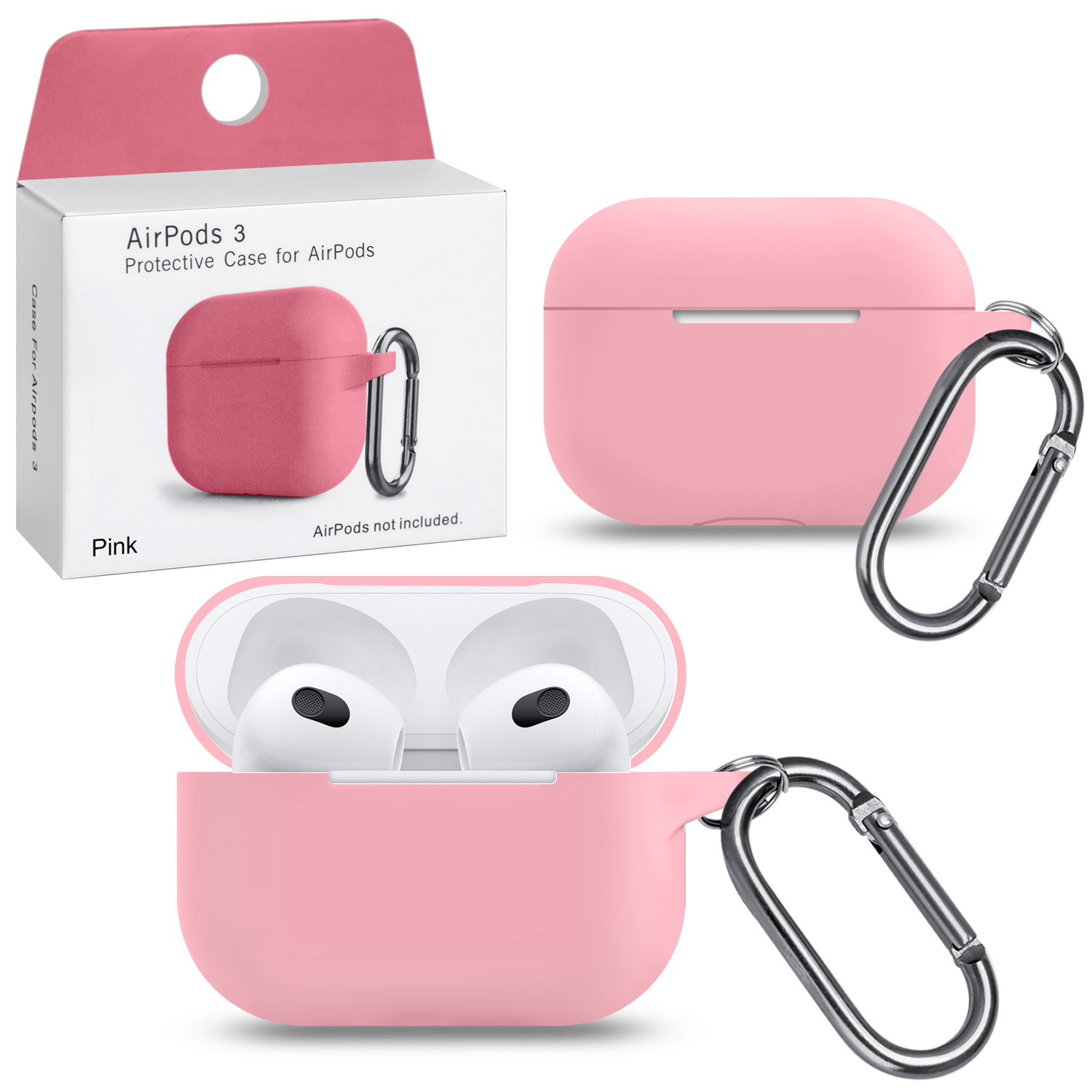 Чехол Apods 3 Pink #5