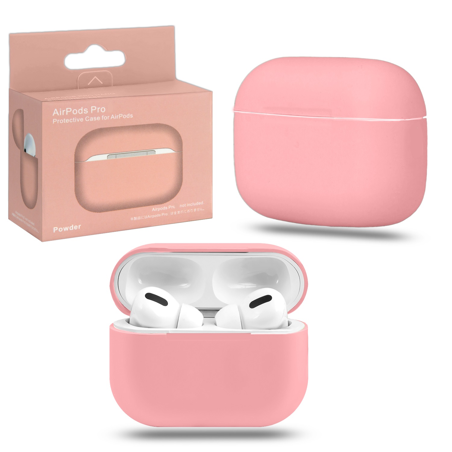 Чехол APods Pro №3 pink