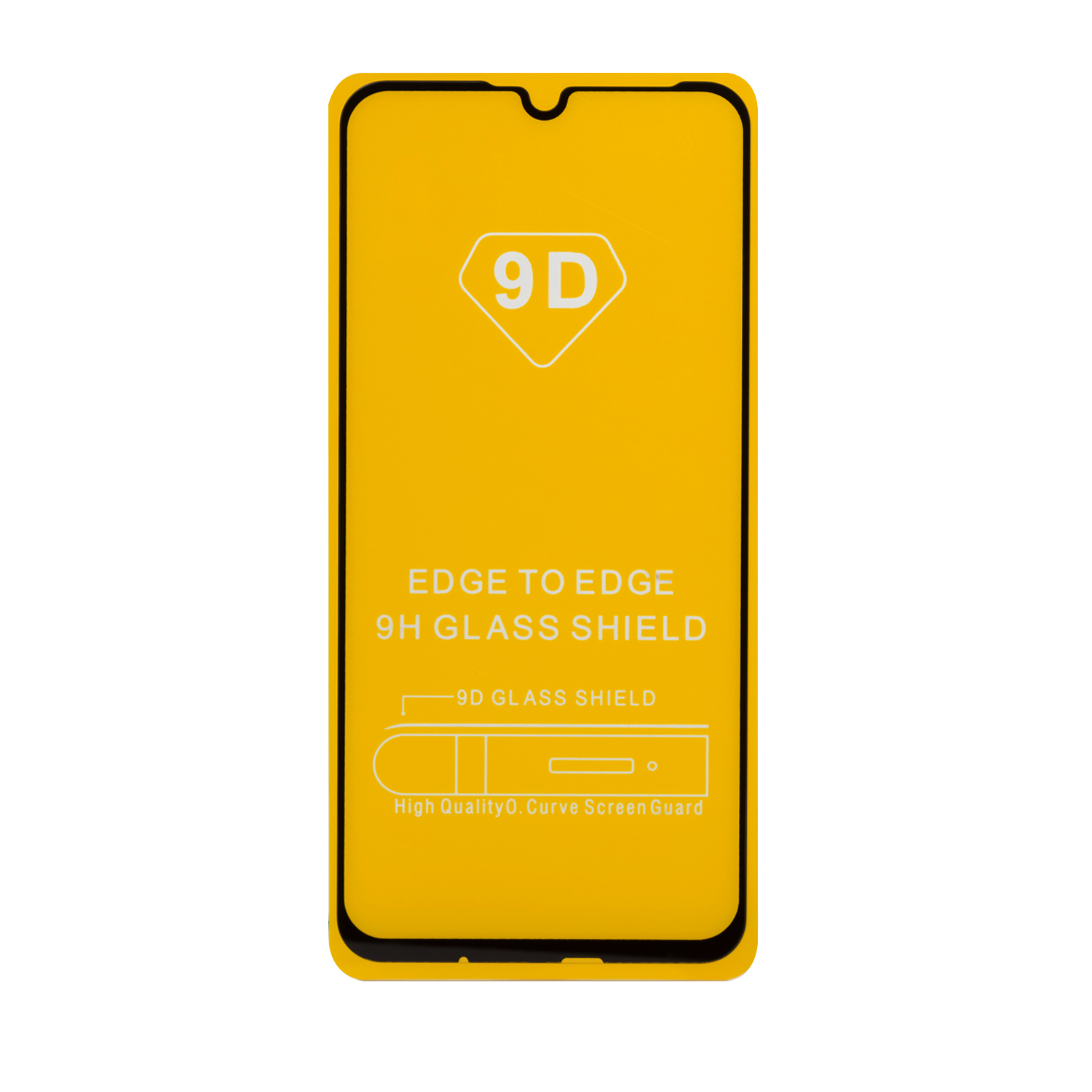Защитное стекло Huawei P Smart (2019)/Honor 10i/Honor 10 Lite с рамкой 9H Full Glue без упаковки