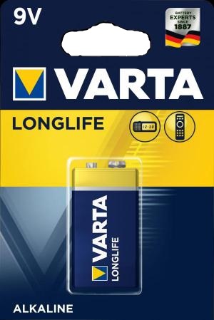 Батарейка щелочная VARTA Крона 6LR61 Alkaline 9В бл/1