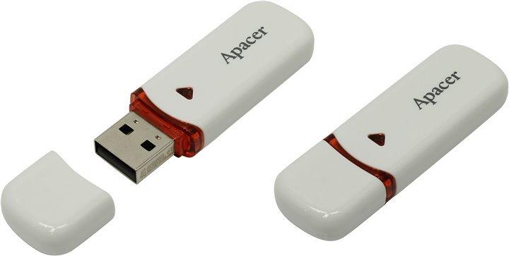 USB накопитель 4GB Apacer AH333 белый