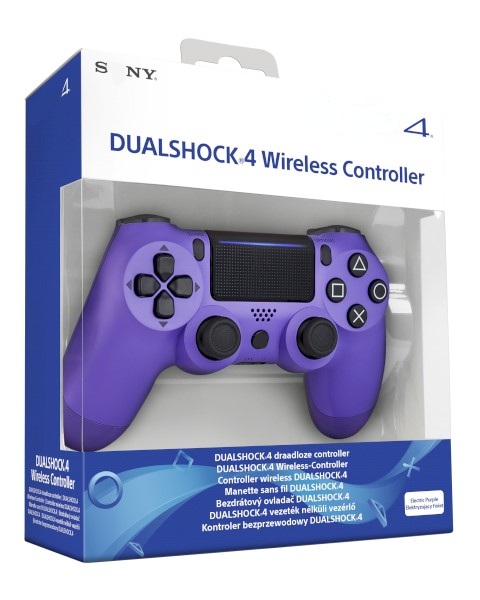 Джойстик PS4 DualShock беспроводной AA фиолетовый