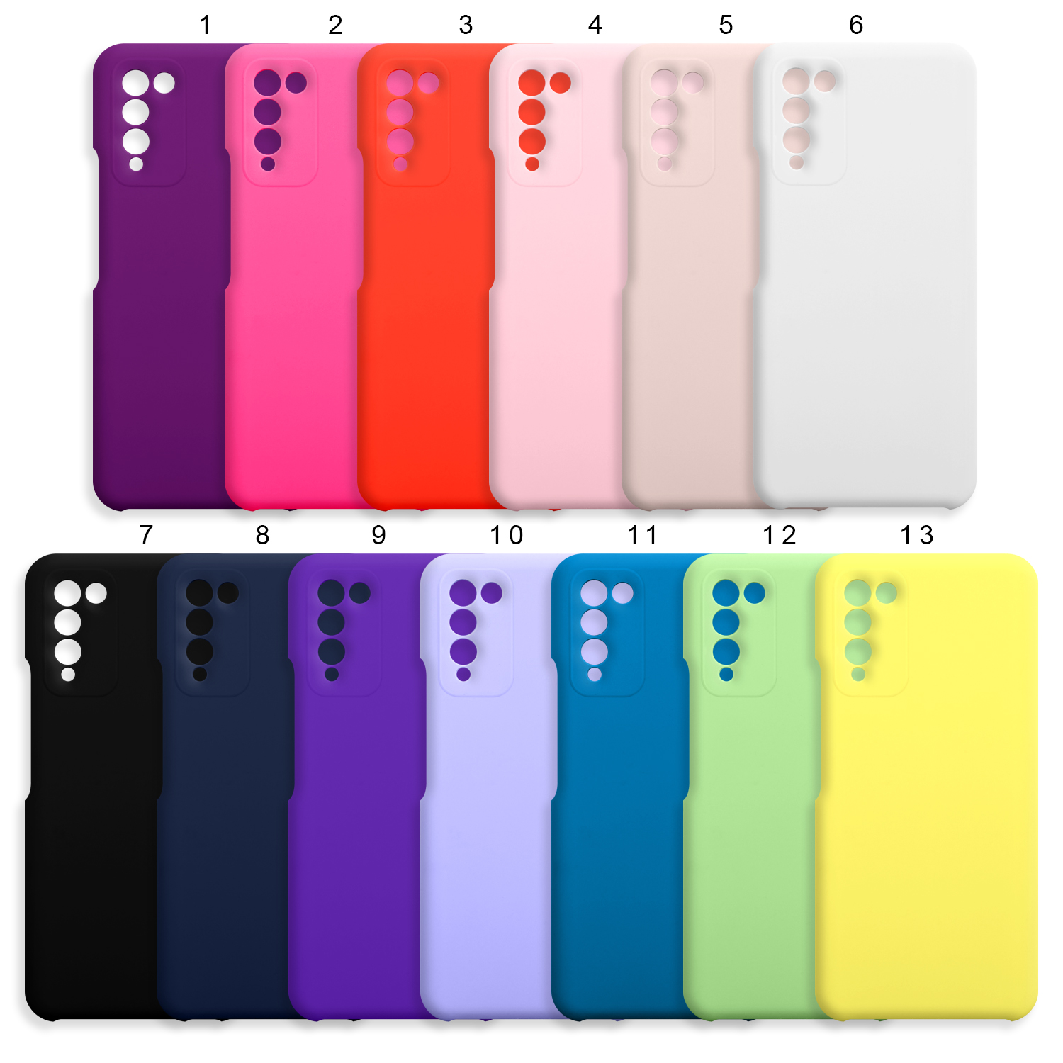 Чехол Huawei Honor 10X Lite Silicone Cover (без лого)