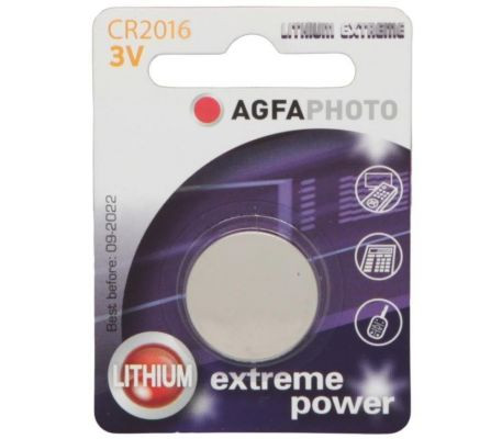 Батарейка литиевая AGFA CR2016
