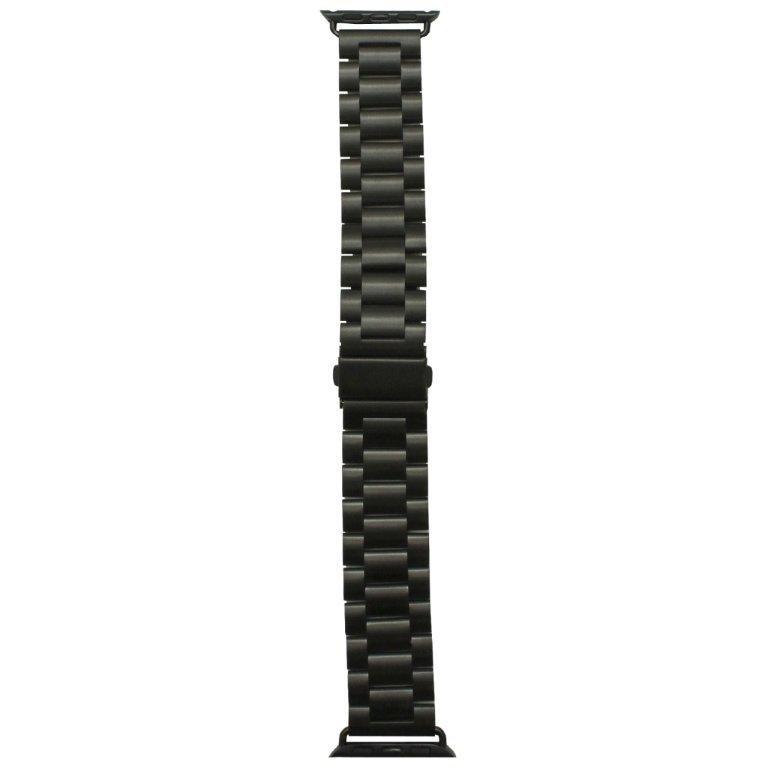Ремешок для APL watch 38mm Metal 3-bead черный