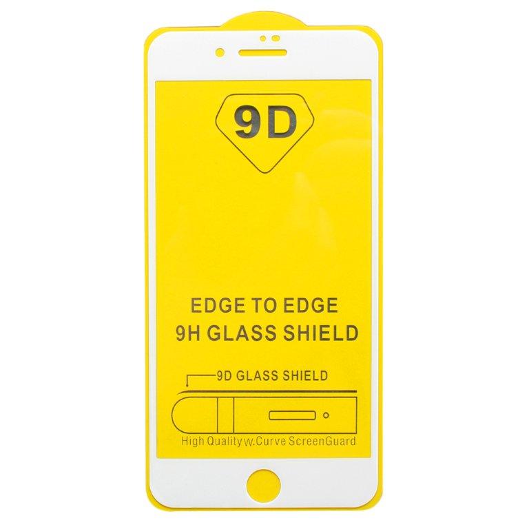 Защитное стекло Iph 7/8 Plus Full Glue с рамкой 2.5D белое