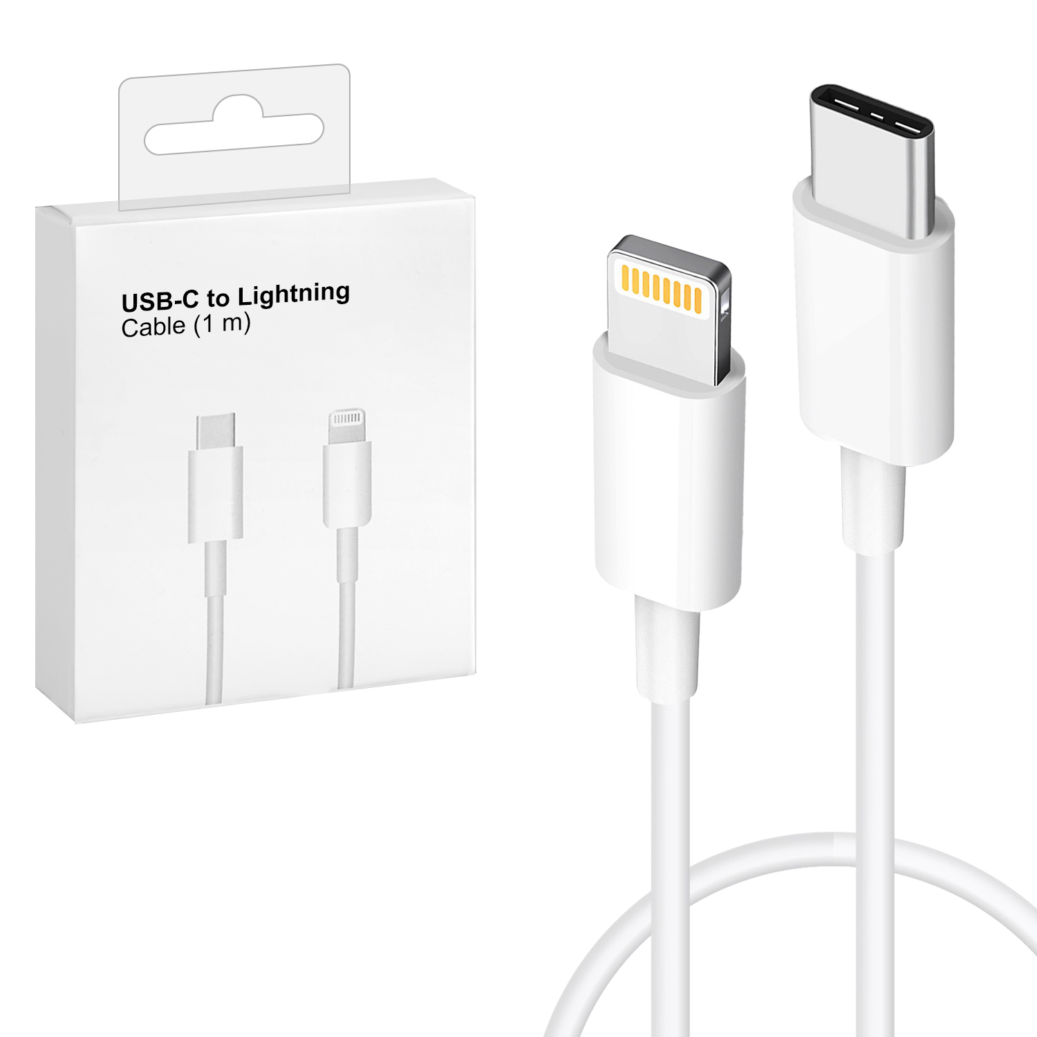 *Кабель Type-C на Lightning 20W 1M (400шт/кор)