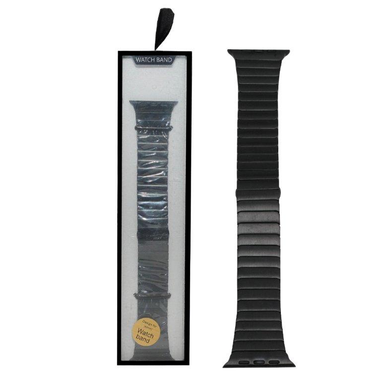 Ремешок для APL watch 42/44mm Link bracelet черный