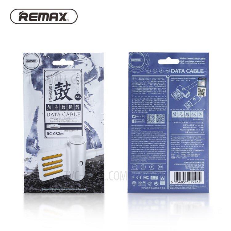 Кабель USB Micro USB 1m RC-082m Waist Drum REMAX
