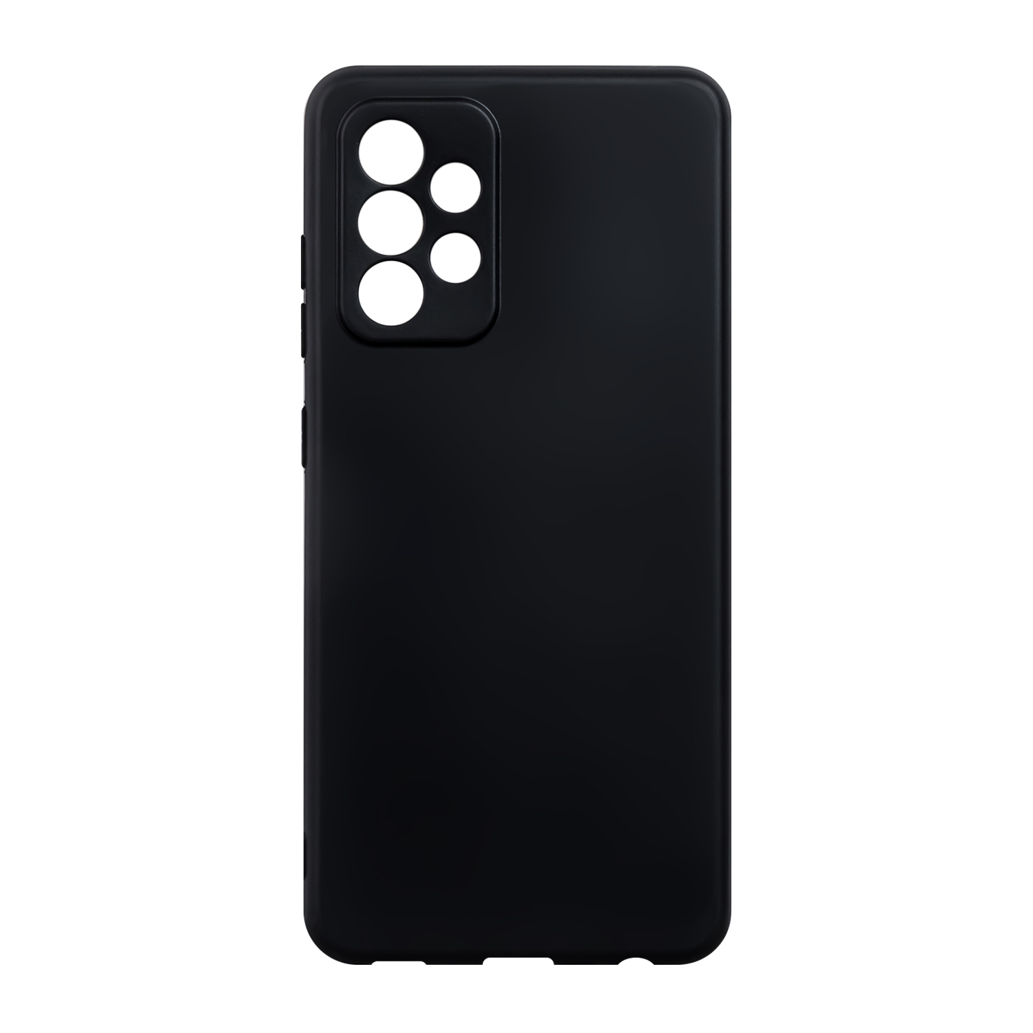 Чехол Samsung A52 TPU 1.0mm матовый черный