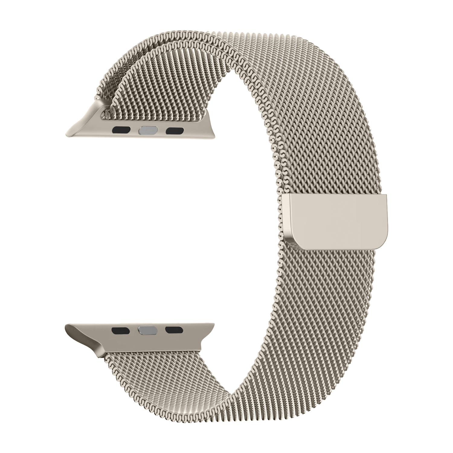 Ремешок для APL watch 42/44/45/49mmMilanese loop золото (Official Gold)