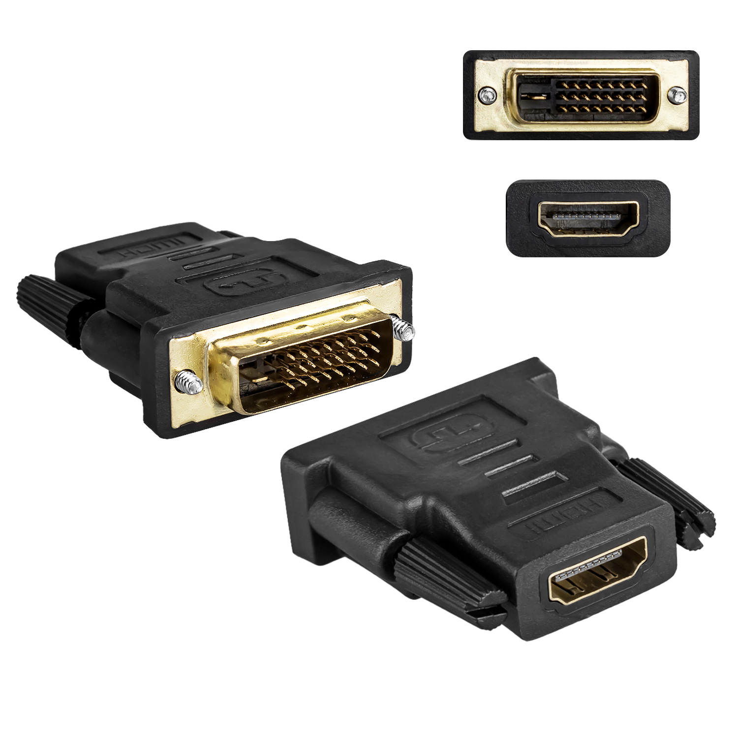 Переходник HDMI- DVI (вход/выход), SGL1595C SA-953 (500шт/кор)