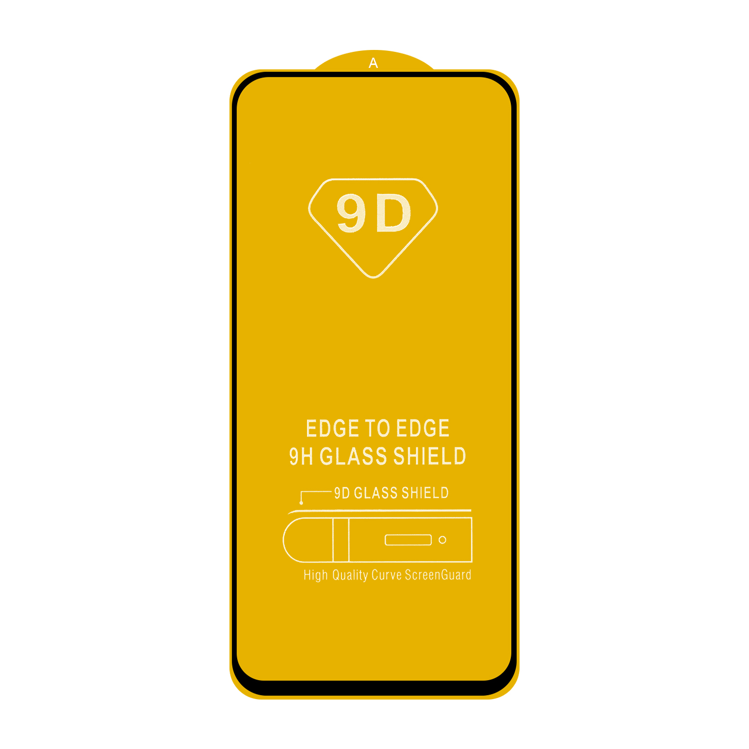 Защитное стекло Xiaomi Redmi 10 с рамкой 9H Full Glue без упаковки