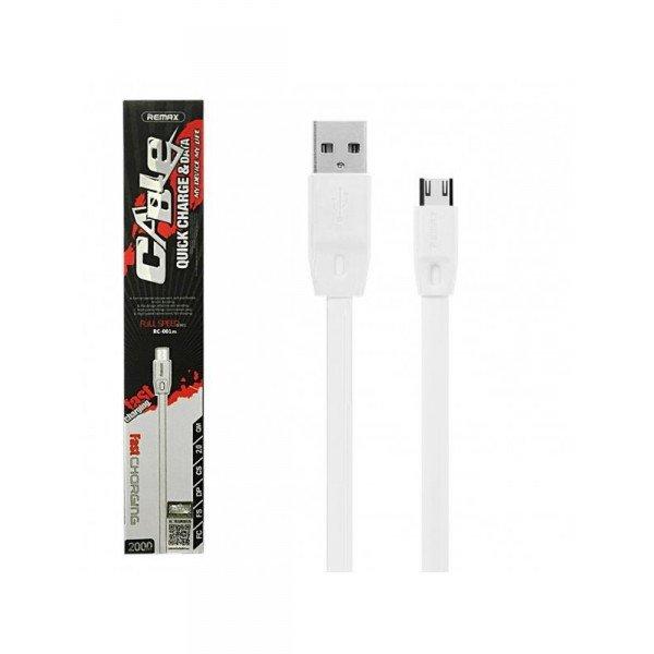 Кабель USB Micro USB 2m RC-001m Full Speed REMAX