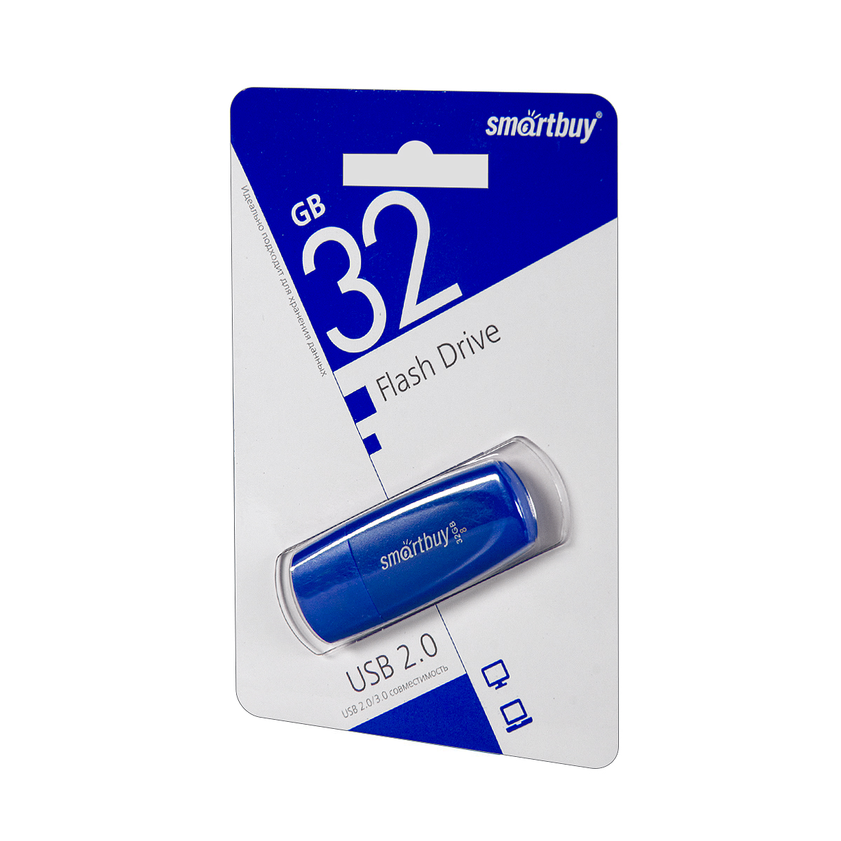USB накопитель 32 GB Smart Buy Scout Blue