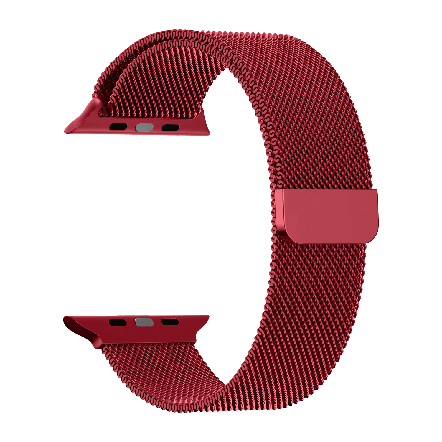 Ремешок для APL watch 42/44/45/49mm Milanese loop Красный (Red)