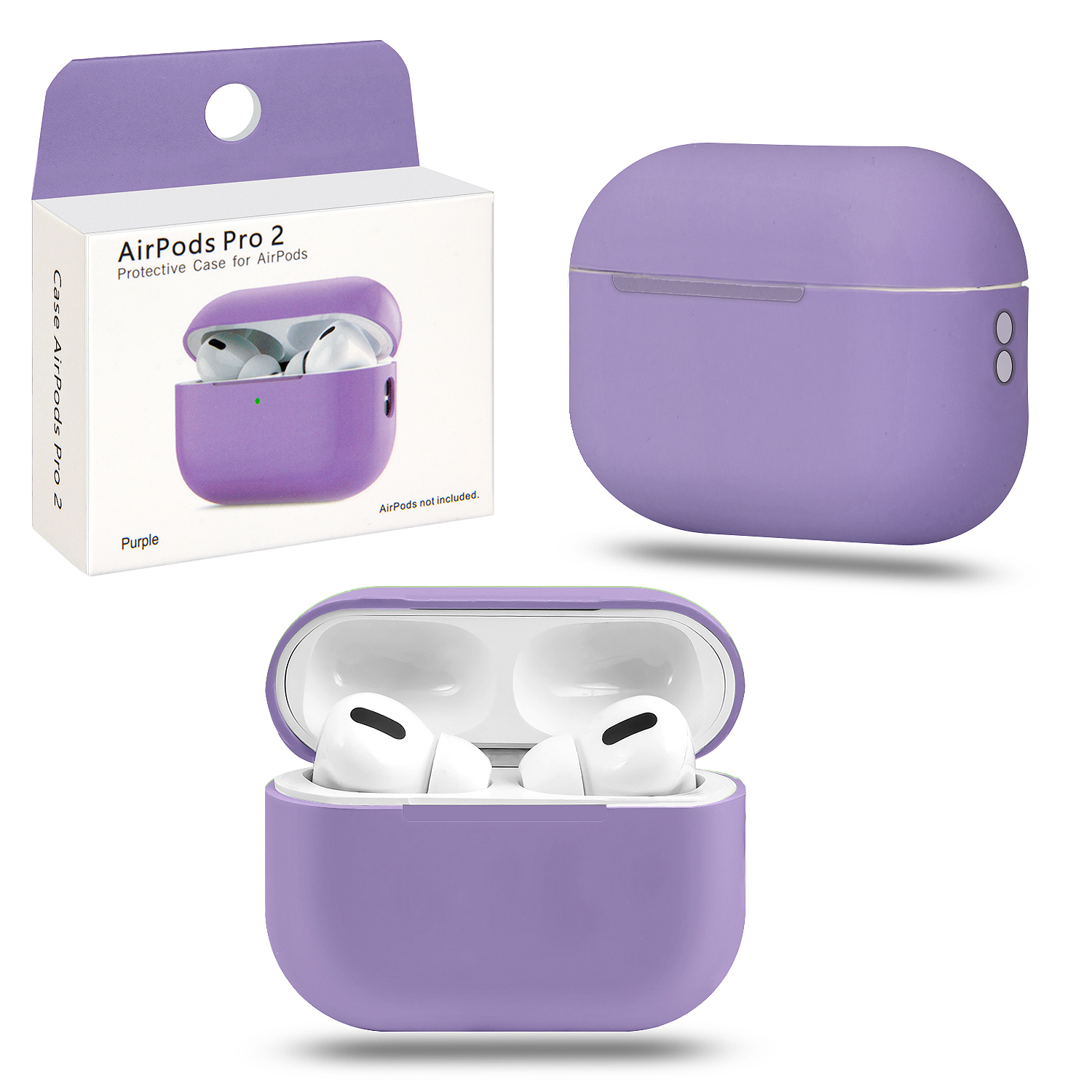 Чехол Apods Pro 2 Split Purple #10