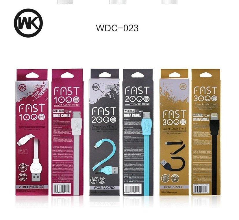 Кабель USB Micro USB 1m WDC-023 Fast WK Design