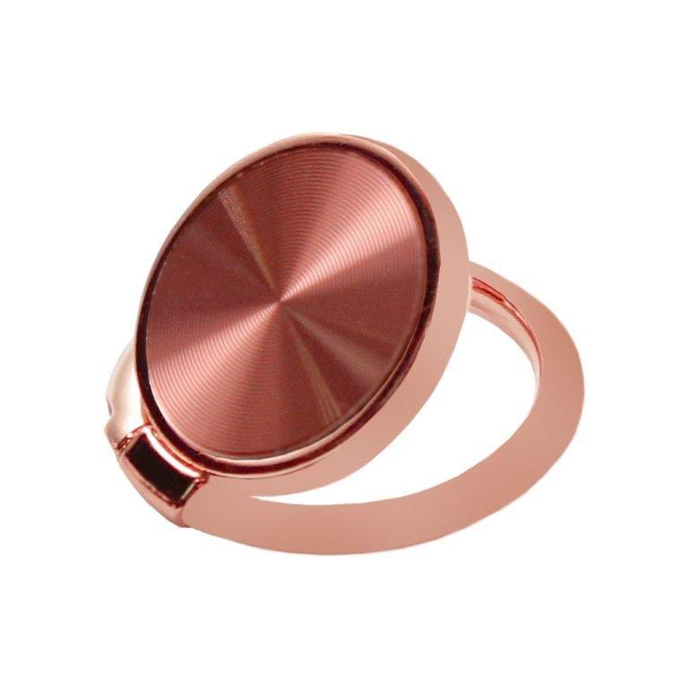 Держатель кольцо металл i01 розовое золото ISA
