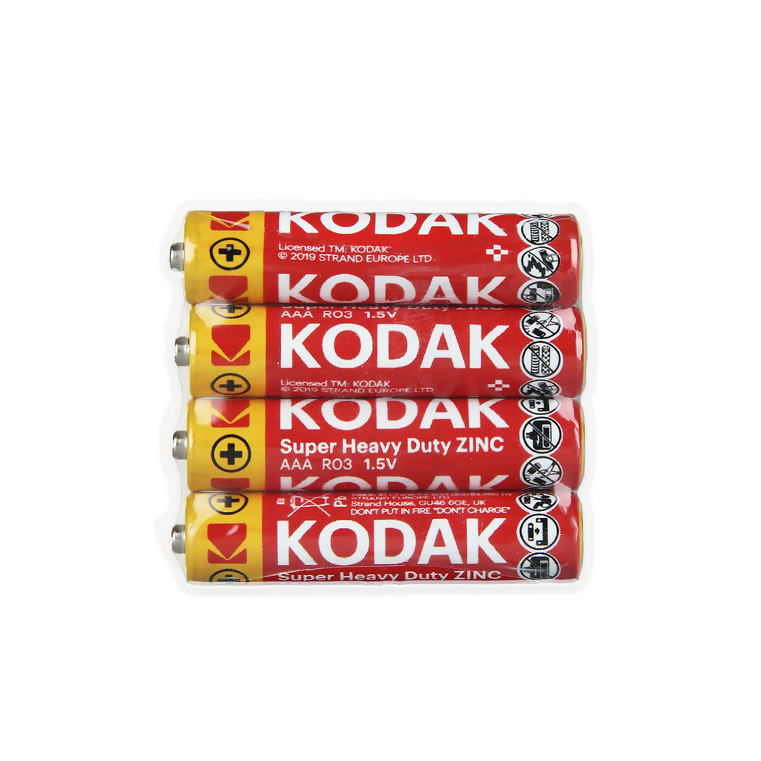 Батарейка Kodak Extra R03 AAA Shrink 4 Heavy Duty 1.5V (4/40/200/57600)
