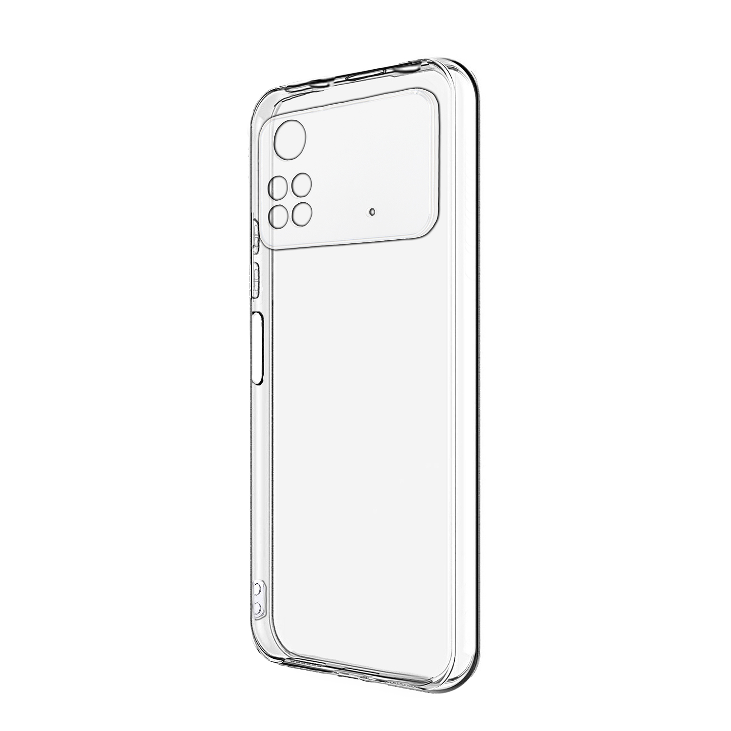 Чехол Xiaomi Poco M4 Pro 4G 2.0mm TPU Clear case