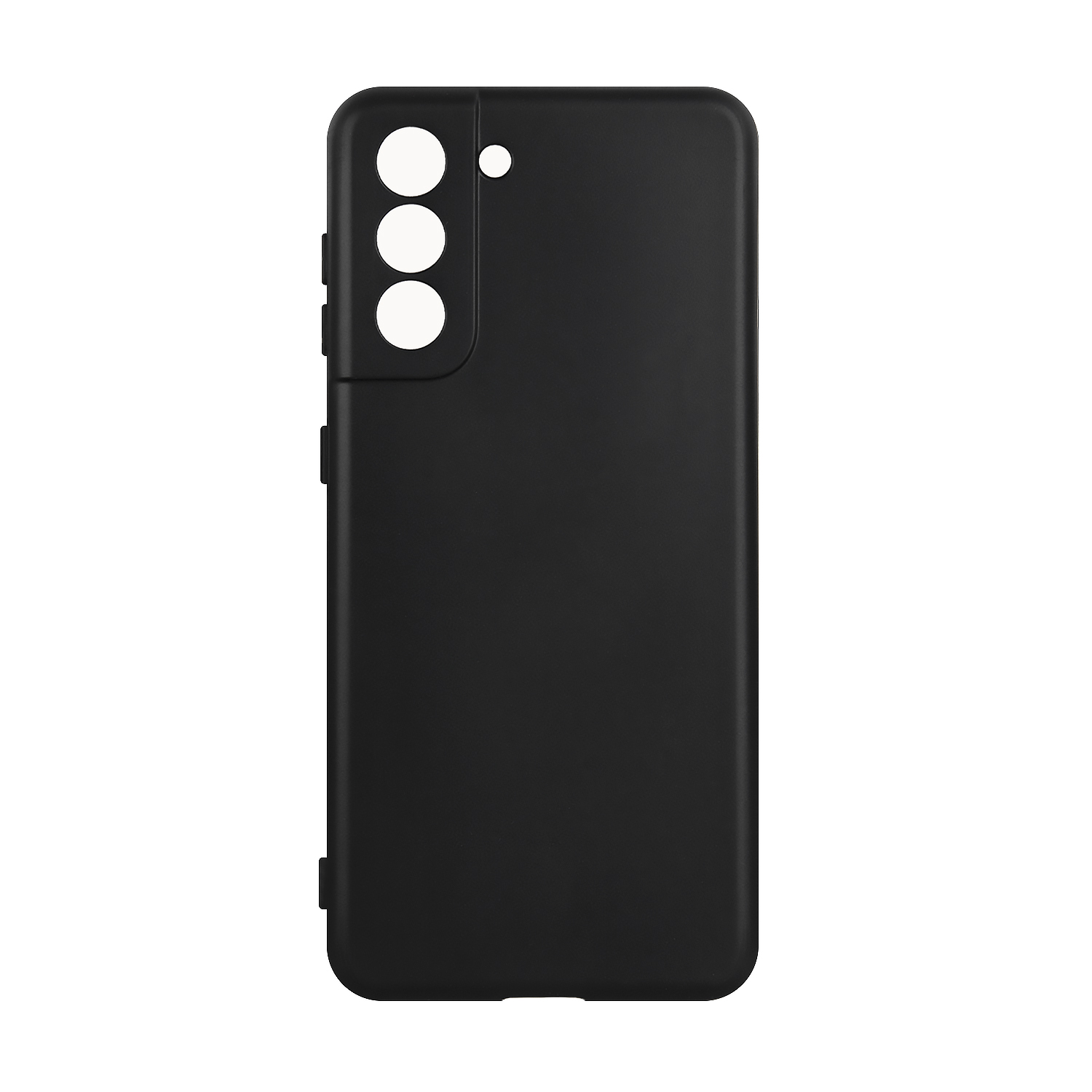 Чехол Samsung S21 TPU 1.0mm матовый черный