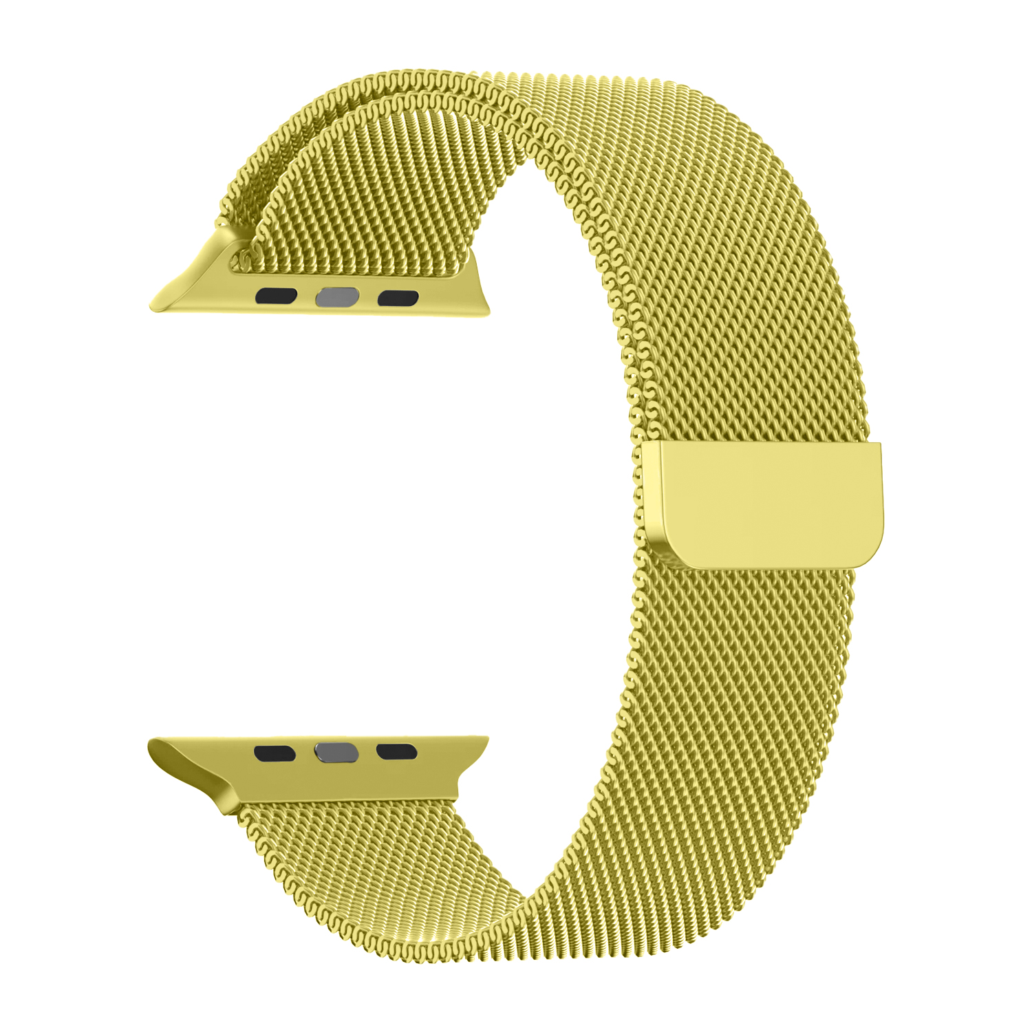 Ремешок для APL watch 38/40/41mm Milanese loop Жёлтый (Yellow)