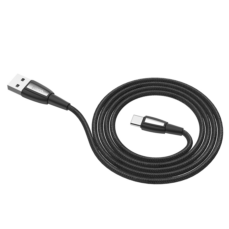 Кабель X39 USB Type-C 1M 3.0A HOCO черный