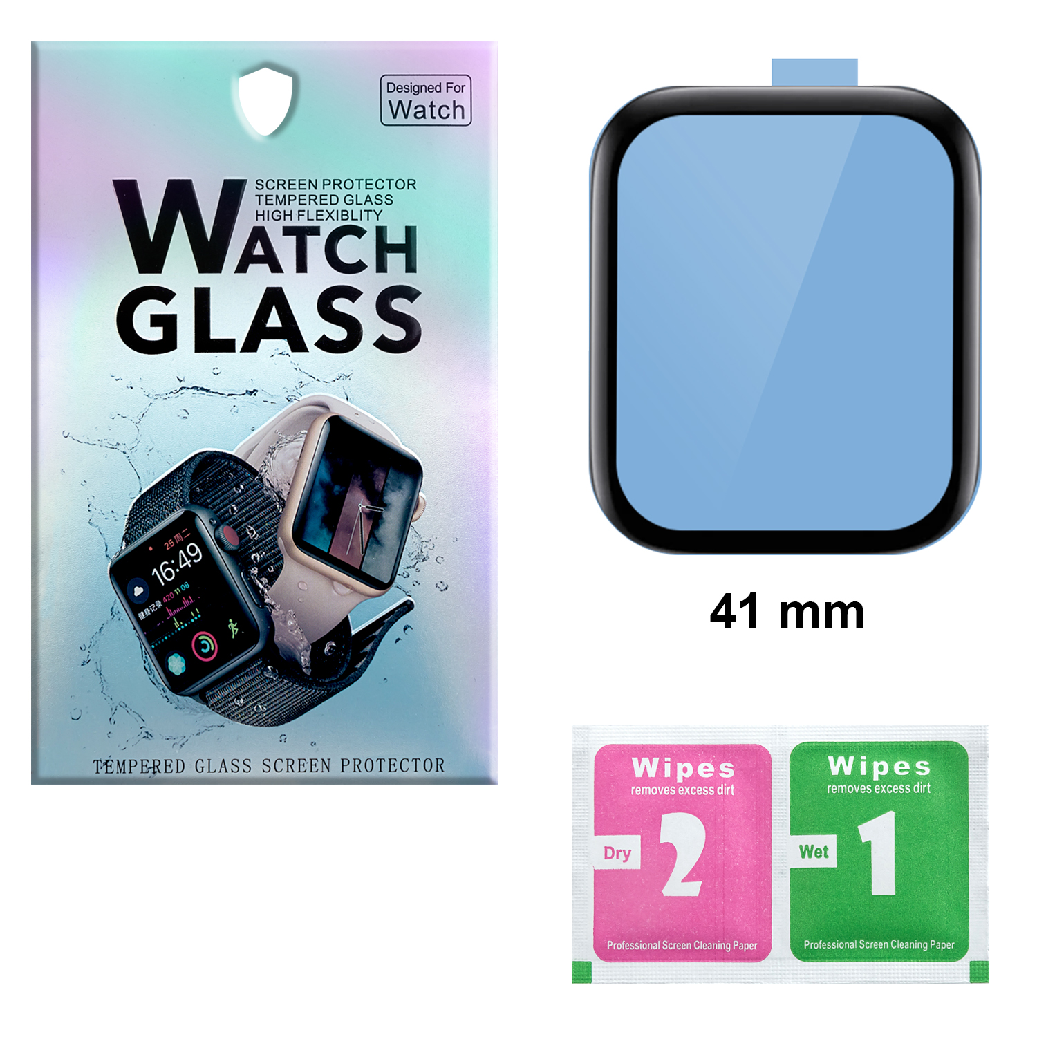 Защитная пленка APL Watch 41mm PNMA гибкий full glue