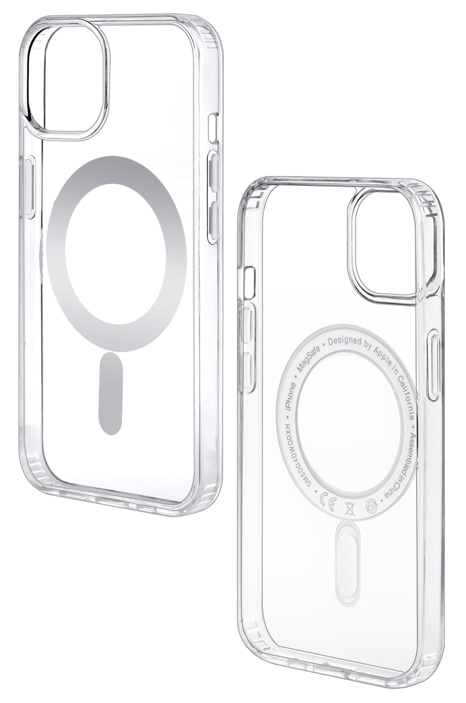 Чехол iPh 12 Pro Max Clear Case (MagSafe) в пакетике