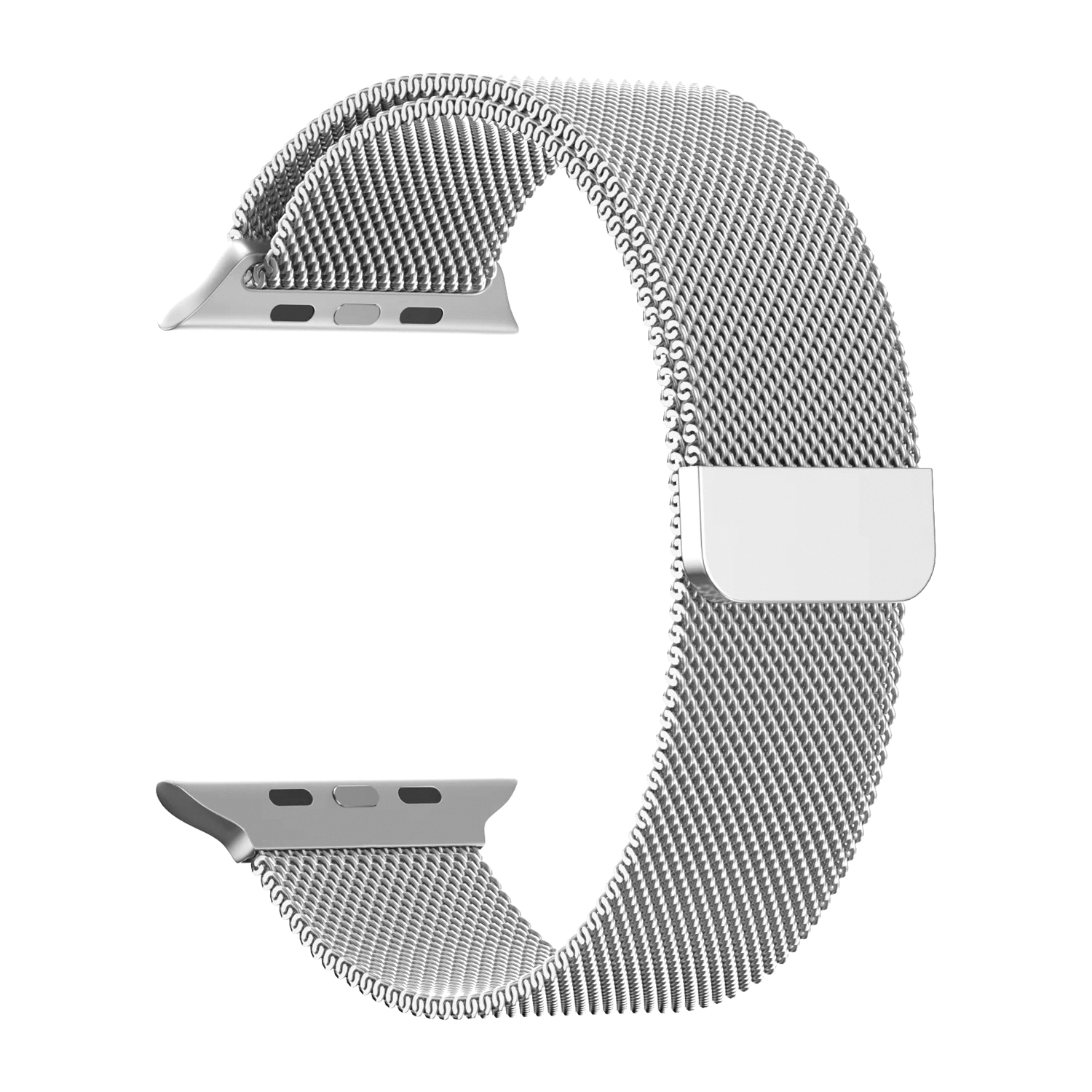Ремешок для APL watch 38/40/41mm Milanese loop Матовый серый (Starlinght)